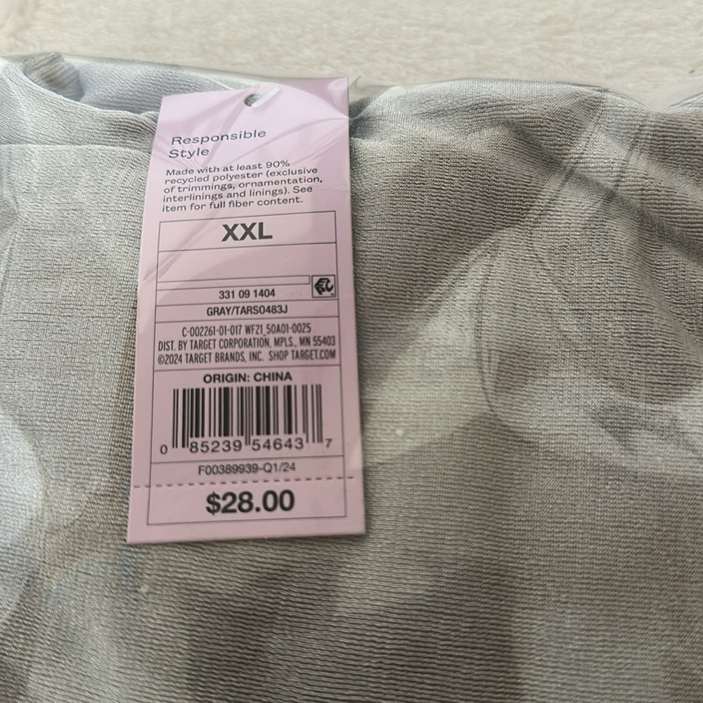 Wild Fable Women's Sizes Square Neck Tank Midi Dress Gray Silver choose size - Picture 15 of 15